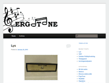 Tablet Screenshot of ergotone.net